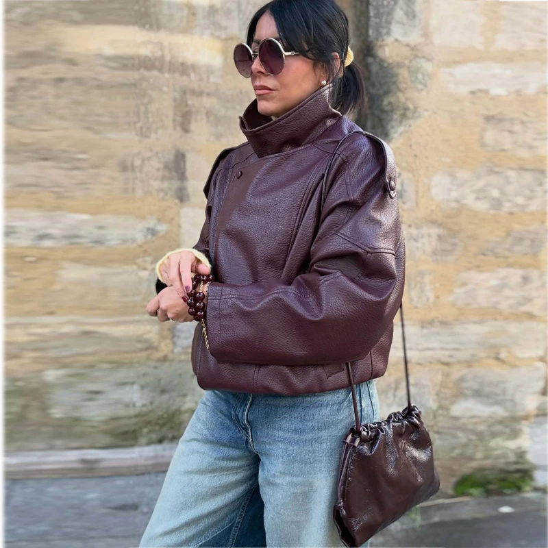 Thumbnail 4 - #31 Trending Faux Leather Jackets Right Now