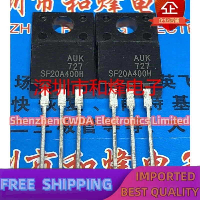 10PCS-20PCS  SF20A400H  TO-220F 400V 20A    In Stock Can Be Purchased