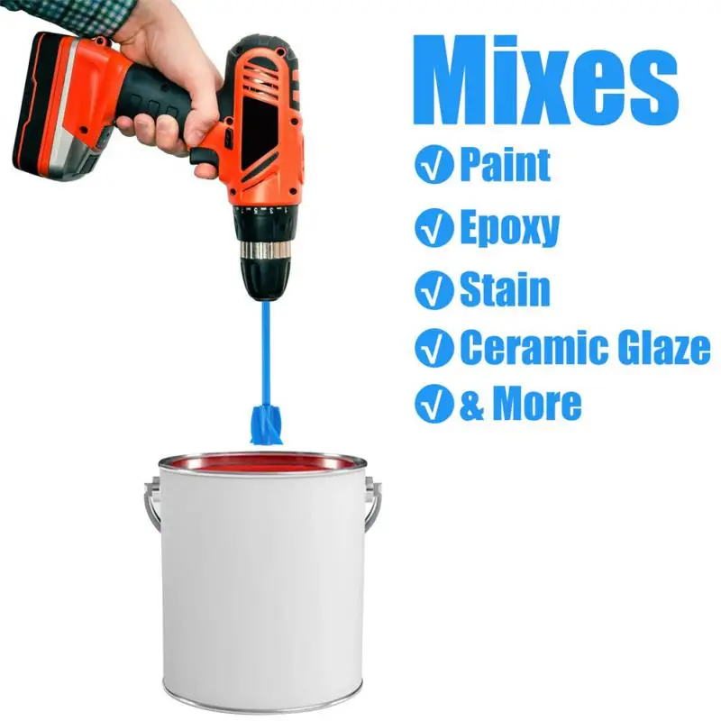 Hex Mixer Stirring Drill For Paint Resin Coating Mixing Slurry Stirrer Mixer Adapter Painter Latex Oil Powerful Mixing Tool