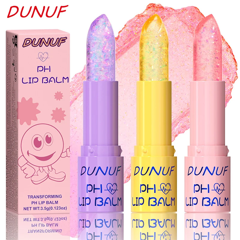 3-color Jelly Color Changing Lipstick Can Moisturize Lips For A Long Time Without Drying Fade Lip Lines Color Changing Lip Gloss