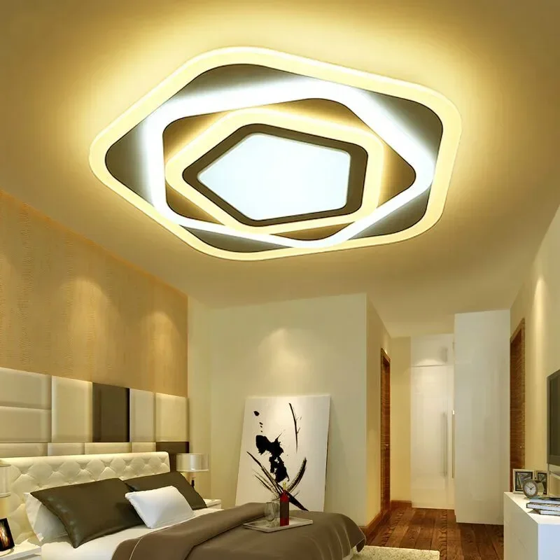 Dimmer led ceiling lights with Acrylic lamp ceiling for bedroom modern Luminaire Living Room bedroom luminaria teto