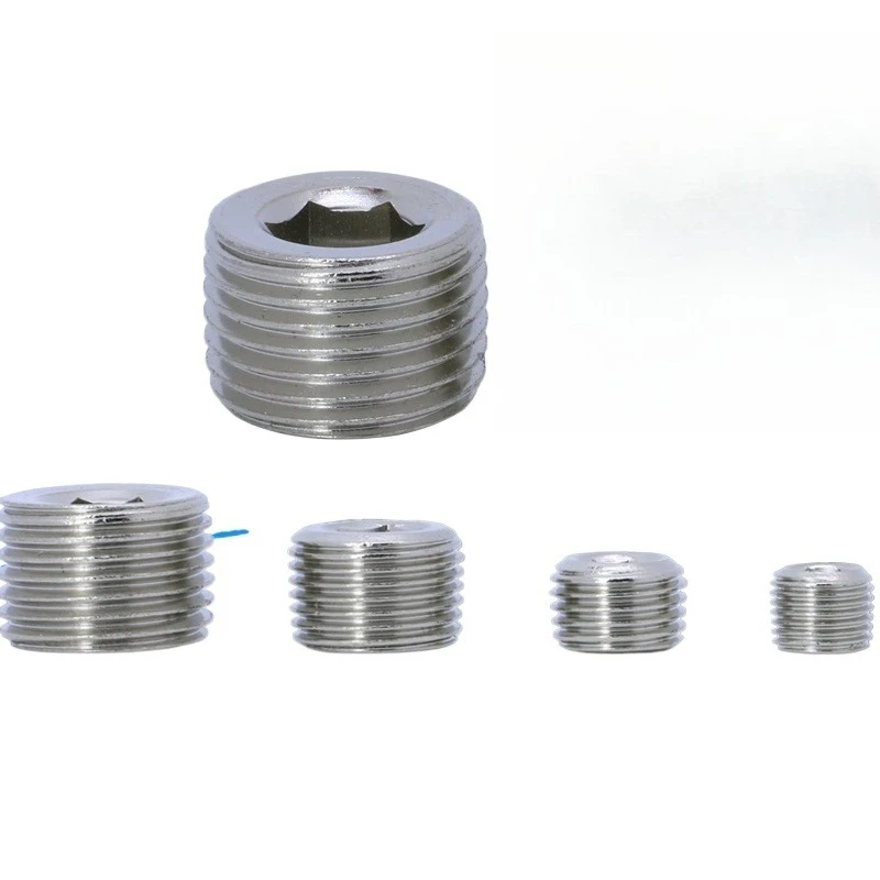 Inner hexagonal stuffy head, outer tooth plug, iron plug, water pipe and trachea joint plug 1 point 2 points 3 points 4 points