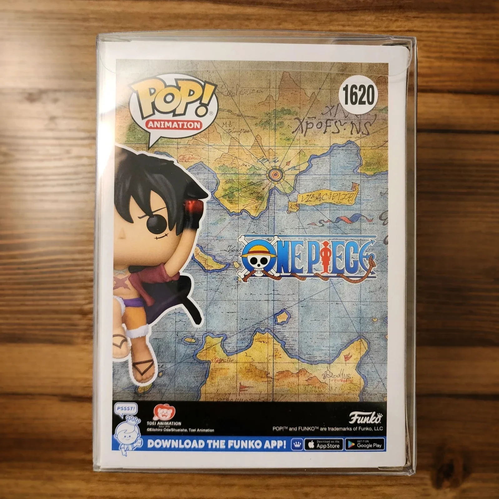 Monkey D Luffy 1620 Action Figures Funko Pop Anime One Piece da collezione in edizione limitata Figurine Decorazione del desktop Modello giocattolo