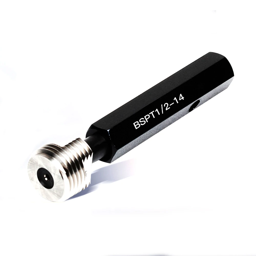 Imagem -05 - Bspt Cônico Tubo Thread Plug Gauge Tubo Thread Ring Gauges Ferramenta de Detecção de Gage Bspt 111 2-11