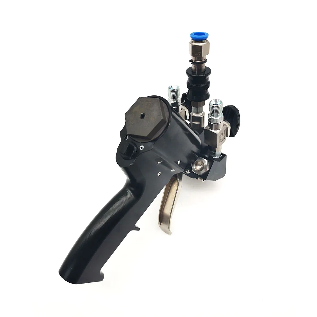 xx-Spraying Accessory Two Head Dual Nozzle P2 Pneumatic Control Spray For Polyurethane PU Polyurea Foam Spray Machine