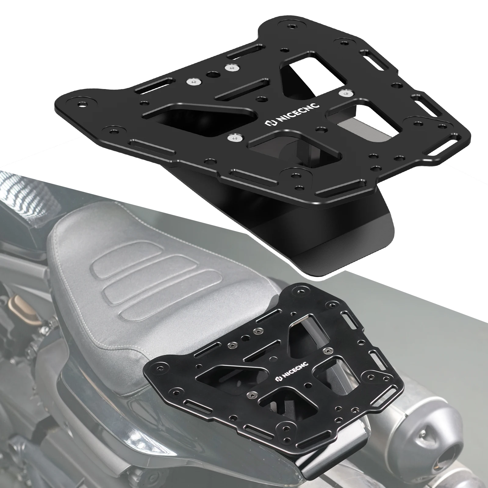 

Motorcycle Luggage Rack for Harley Sportster S RH1250S 2021-2024 RH1250 S Saddlebag Strapping Bracket Top Case Mount Plate