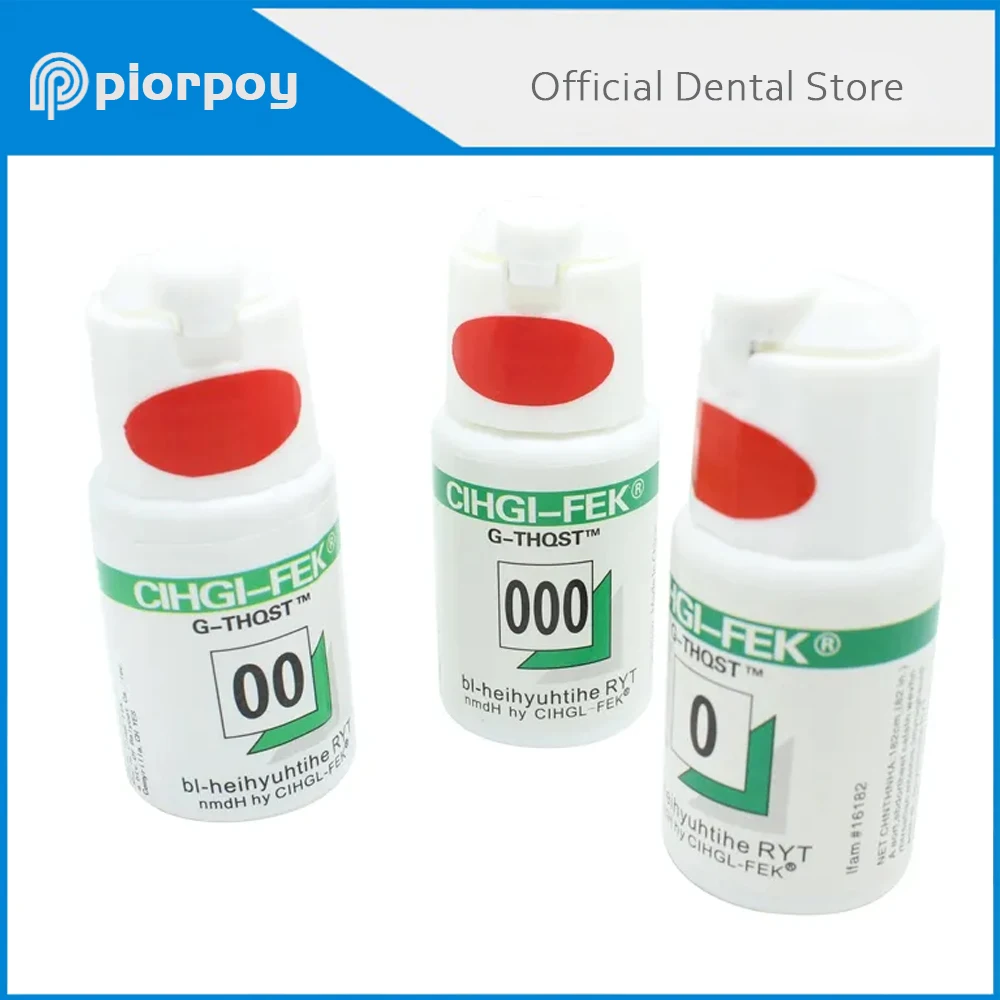 

PIORPOY 1 Bottle Dental Thread Gingival Retraction Cords Knitted Cotton Gum Line Disposable Odontologia Materials 0/00/000