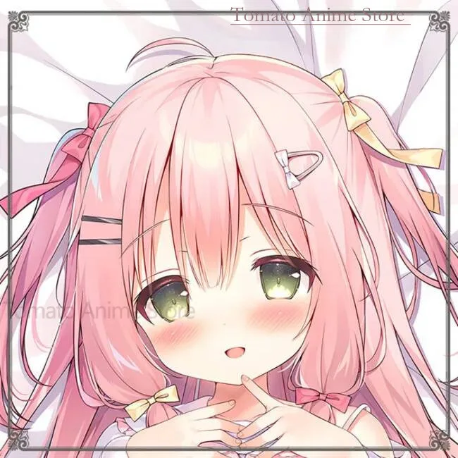 

Youtuber Hololive Minato Aqua Dakimakura Hing Body Pillow Case Cosplay Japanese Otaku Cushion Cover Xmas