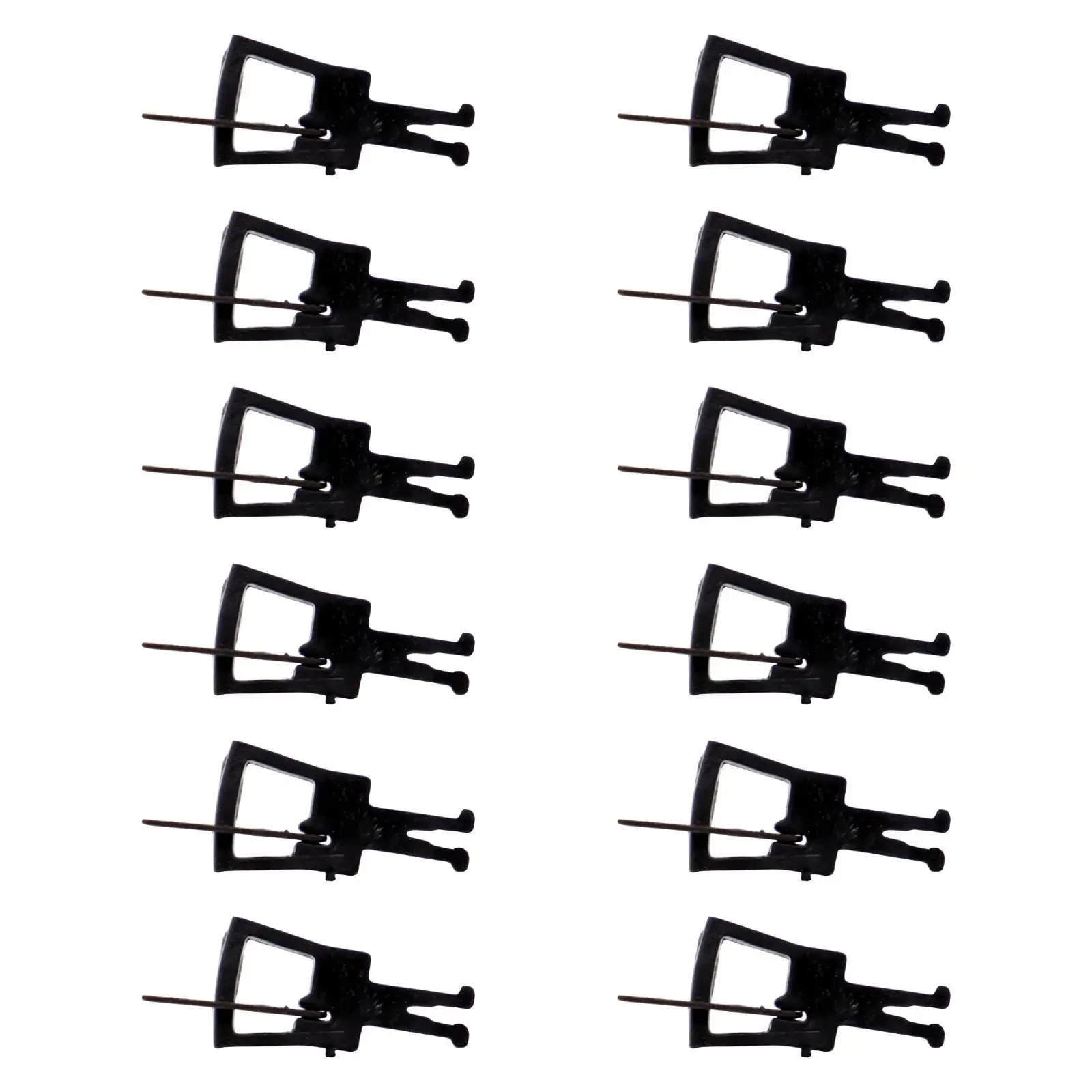 12x Model Trains HO Scale Coupler Hooks, Train Accessories, Model Railway Accessories, Hobby Train Hooks for 1/87 Scale