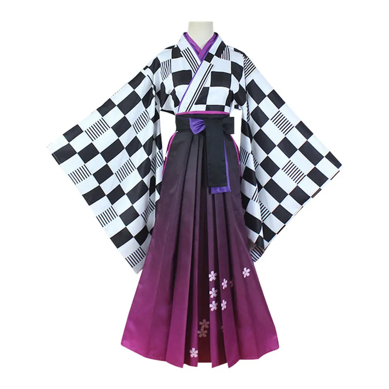 Japanese Anime Kimono Cosplay Costume For Women Sakura Halloween Christmas Loose Anime Dress