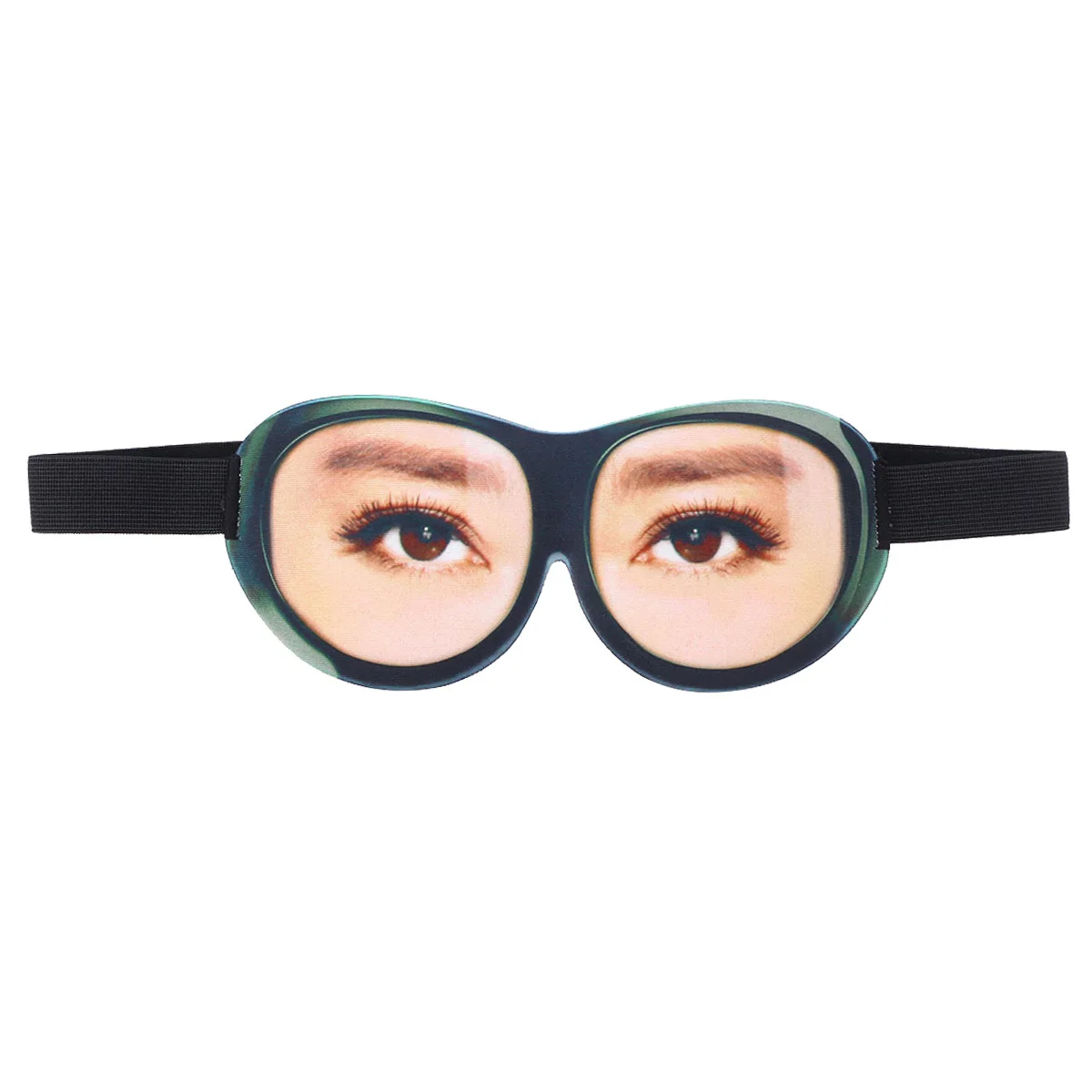 

2Pcs 3D Eye Mask Funny Soft Adjustable Sleep Mask for Travel Party Rest Nap Cute Eye Covers Sleep Masks for Women Cute