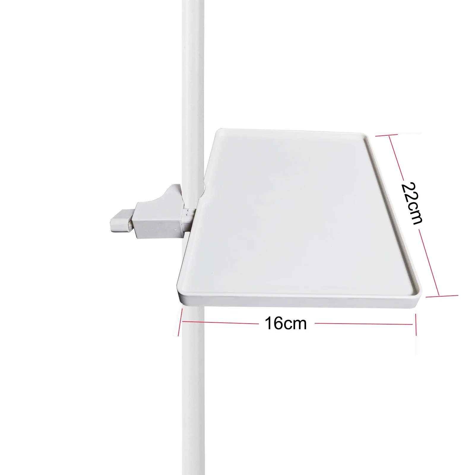 Half- Moon Light Sound Card Tray 22*16CM Universal Clamp Clip Platform Eyelash Makeup Cosmetic Live streaming Tray