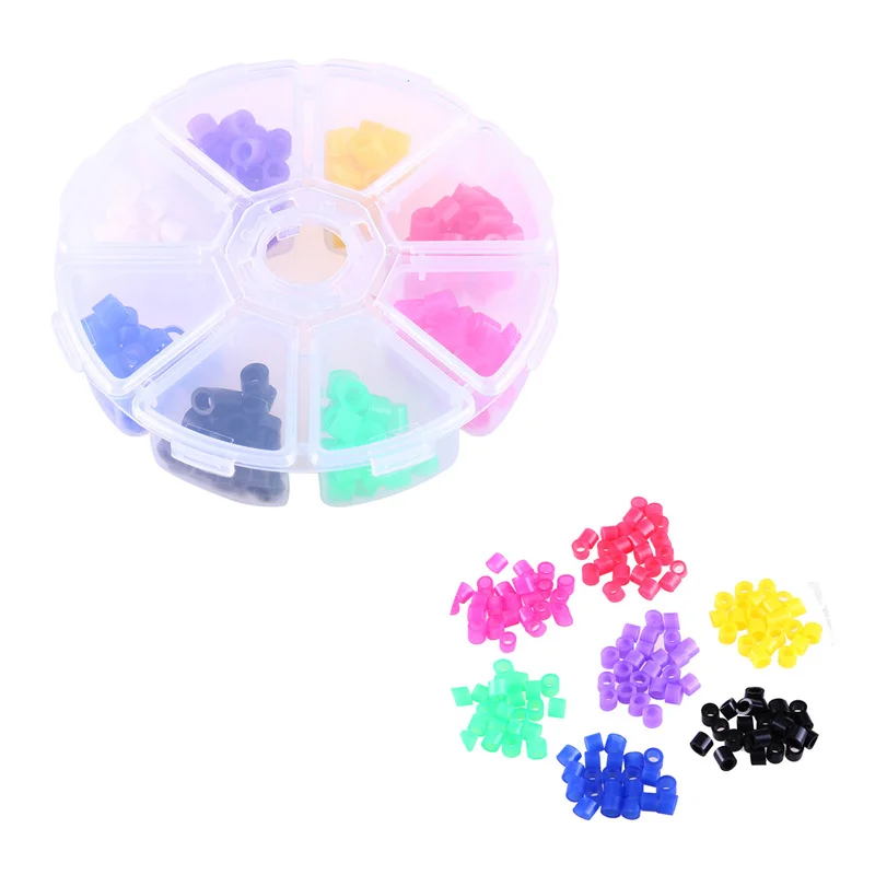 

160Pcs/box Dental Coloring Code Plastic Identification Circle Dentistry Instrument Mark Ring Disinfection Classified Consumables