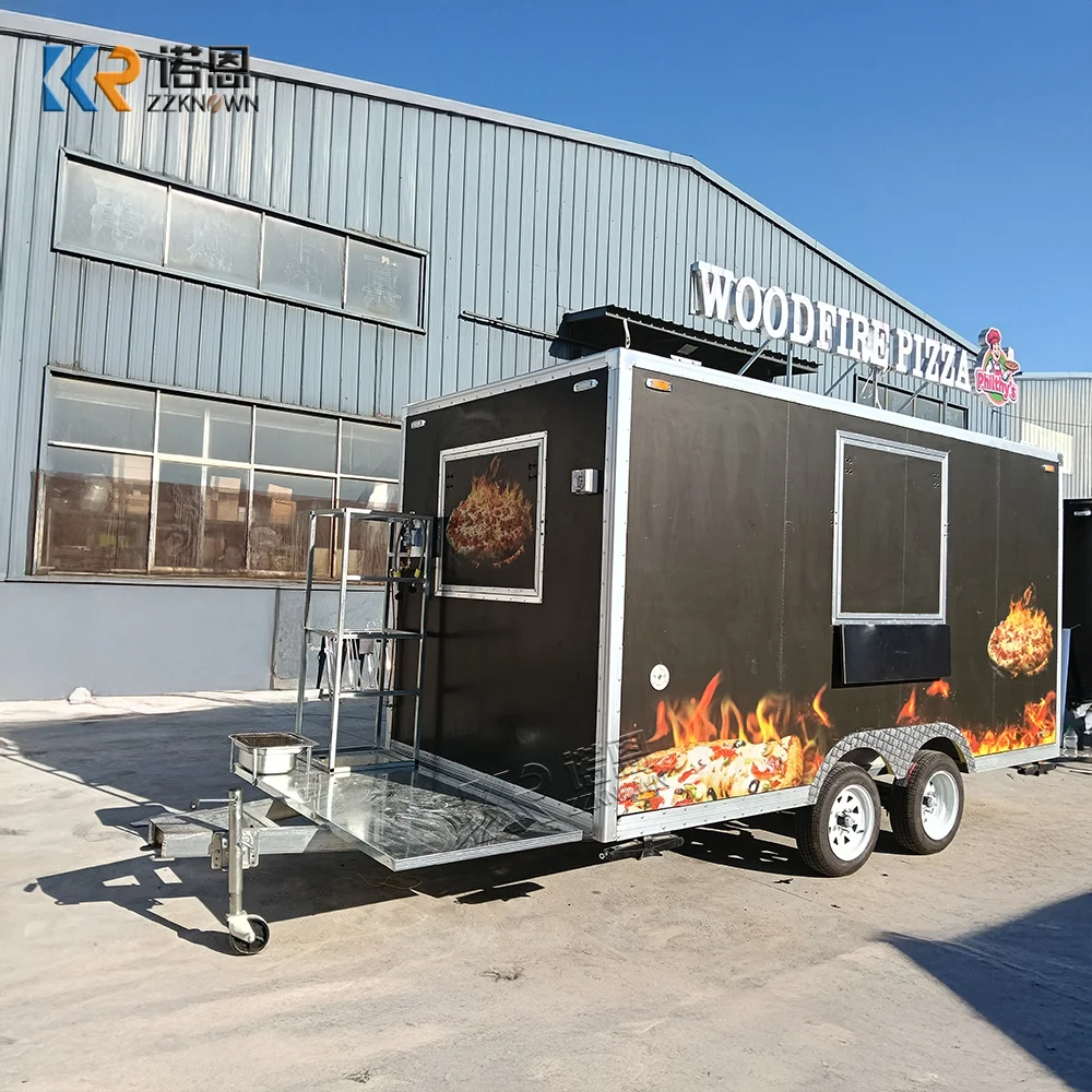 High Quality Crepe Pancake Dessert Food Trailer Mobile Catering Truck Dessert Snack Food Truck for Street Breakfast Business