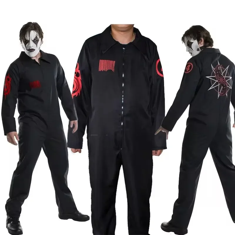 

cosplay costume jumpsuit men's maskless performance costume Halloween cosplay performance costume