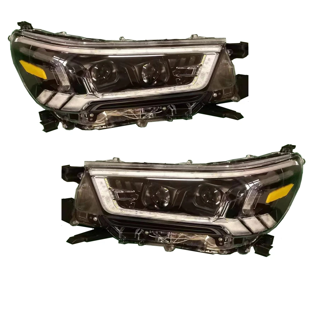 

Car LED LIGHT HEADLIGHTS for Hilux Revo Rocco Conquest Rogue 2020 2021 Front Lamp Taillightscustomcustom
