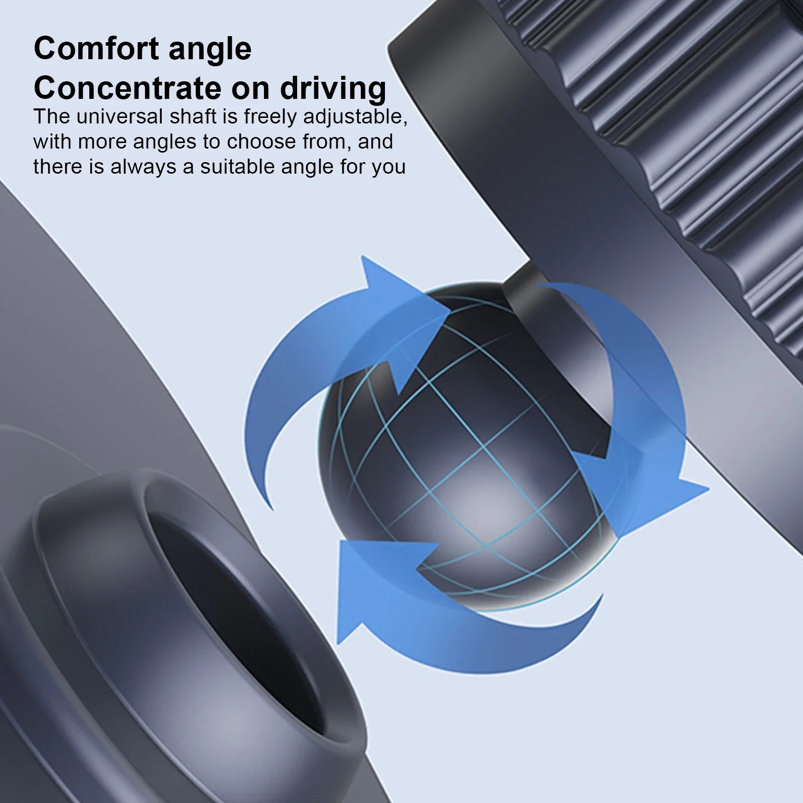 Ventilateur électrique USB pour voiture, non phérique, faible bruit, surpoids d'air, brittop, utilisation réglable, véhicule, nouveau