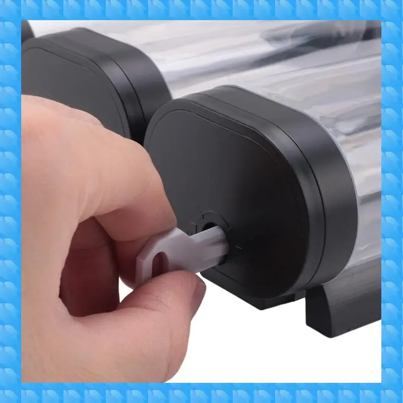 

ETRT 2X 3-в-1 Настенный диспенсер и органайзер для душевой насоса для ванной комнаты — можно использовать для шампуня, кондиционера, A