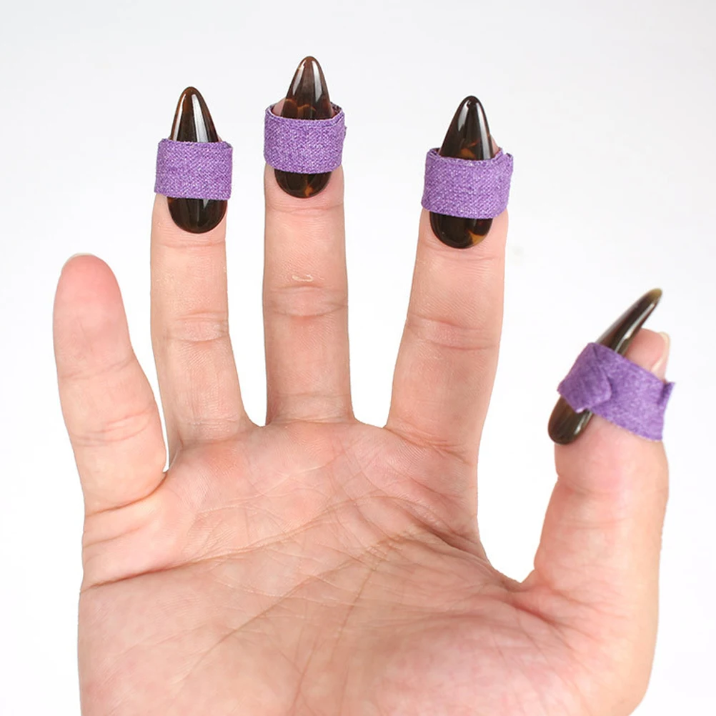 

1 set 1 Set Guzheng Finger Picks Fake Nails Celluloid Material Sturdy Durable Thumb Picks For Guzheng String Instrument