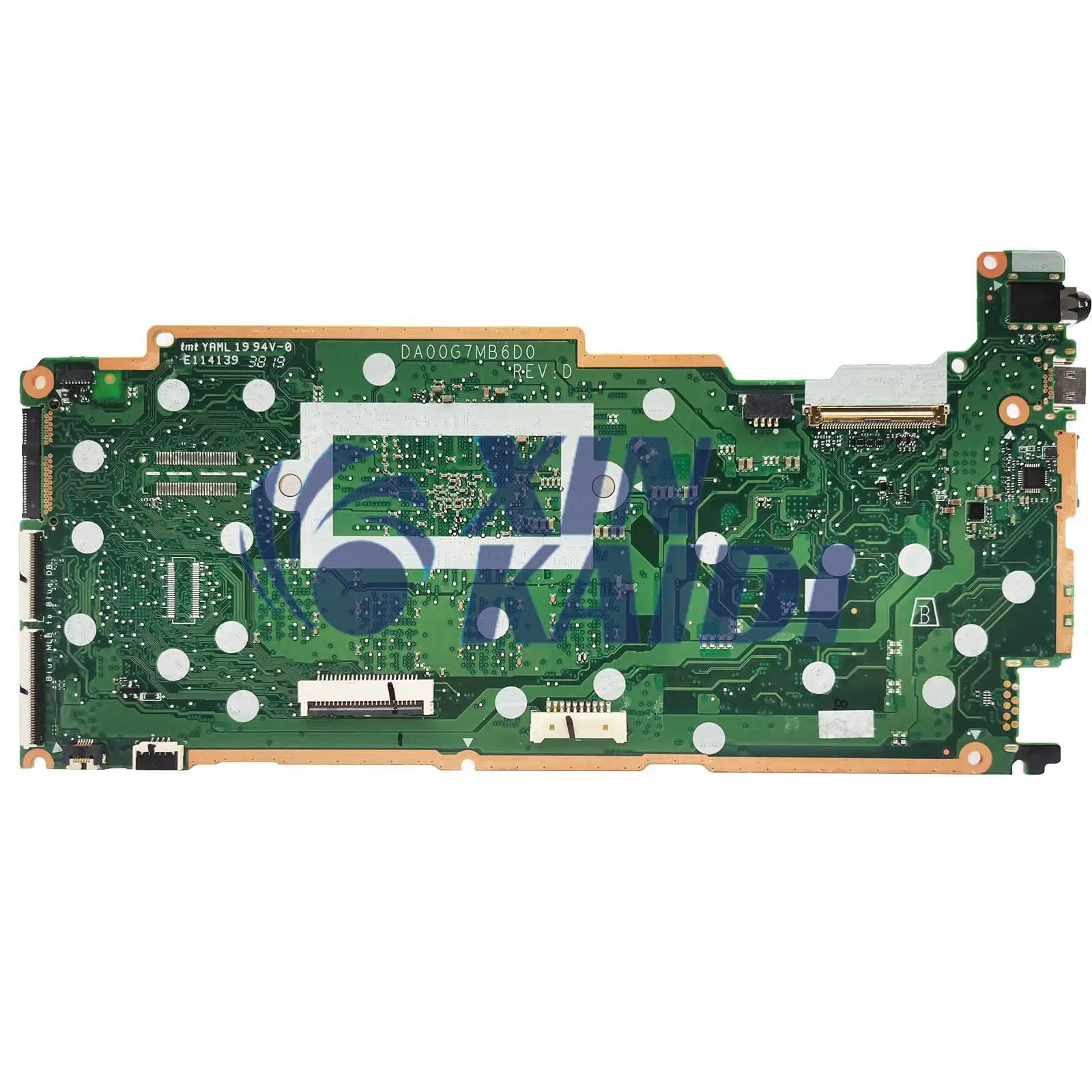 Computer Mainboard For HP Chromebook X360 12B-CA TPN-Q228 L70808-001 DA00G7MB6D0 Laptop Motherboard CPU N4000 4G-RAM 32G 64G-SSD