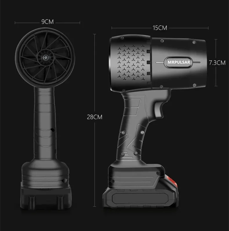 

MR ручной автомобильный фен, очистка, мощный Воздушный пистолет, струйный вентилятор, электрический мощный Турбовентилятор, Модернизированная версия, Турбовентилятор