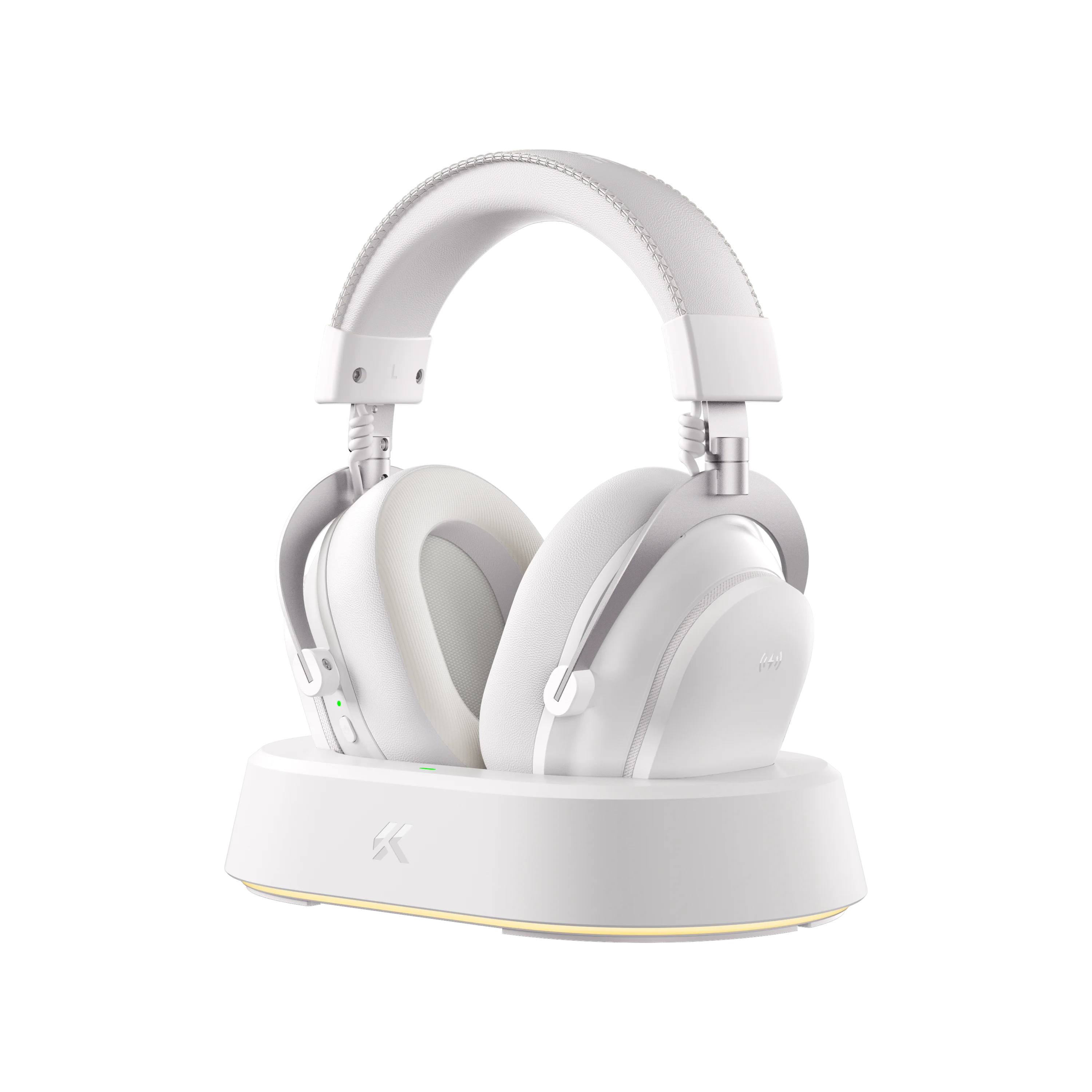日本未発売 MCHOSE V9 Turbo+ゲーミングヘッドセット ホワイト MCHOSE V9 Turbo+ Magnetic Wireless Gaming Headset 7.1 Surround