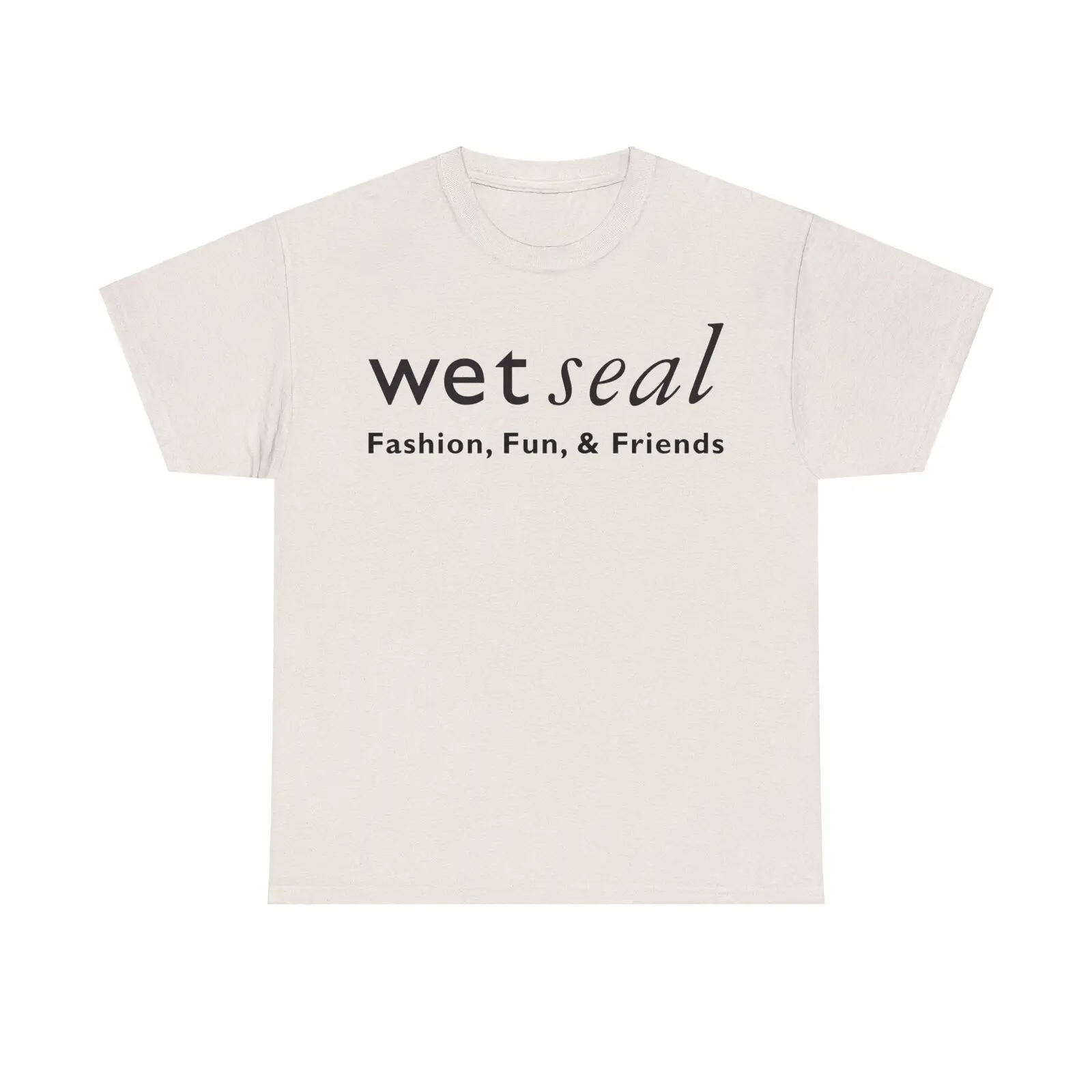 Wet Seal Retail Store Logo T Shirt ÄúFashion Fun Friends Äù