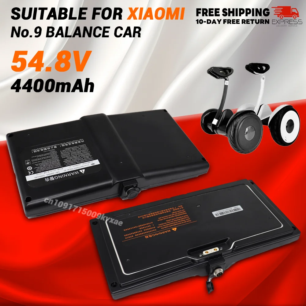 

Original Ninebot Balance Scooter 54.8V Battery For No.9 Balance Mini Pro Scooter 4400mAh 3PIN/4Pin Lithium Battery