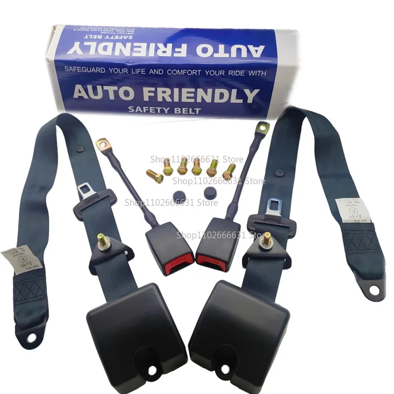 For Automatic Telescopic Three-point Seat Belt Bus Truck Bus Front and Rear Slanted Shoulder with Emergency Lock