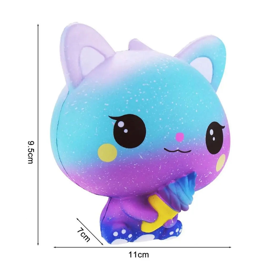 Cartoon Cat Stress Release Toy, Aperte Brinquedos, Rebound Lento, Alívio Do Estresse, Ansiedade Presentes, Novo