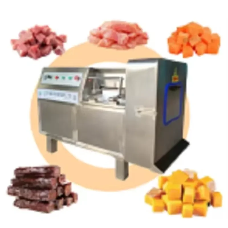 [2026] Factory Supply Commercial Frozen Meat Cube Cutting Machine Chicken Meat Cutter Machine