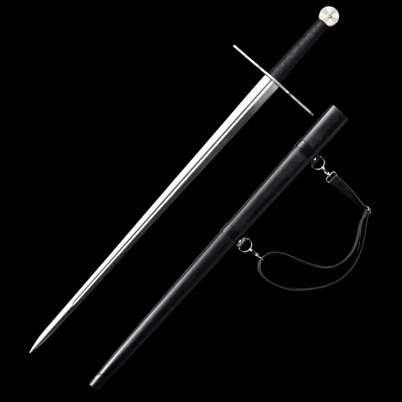 118cm cross Western-style European sword, Oshino Knight Sword, Command Sword, Film and TV Props, Katana, Training and Decorative