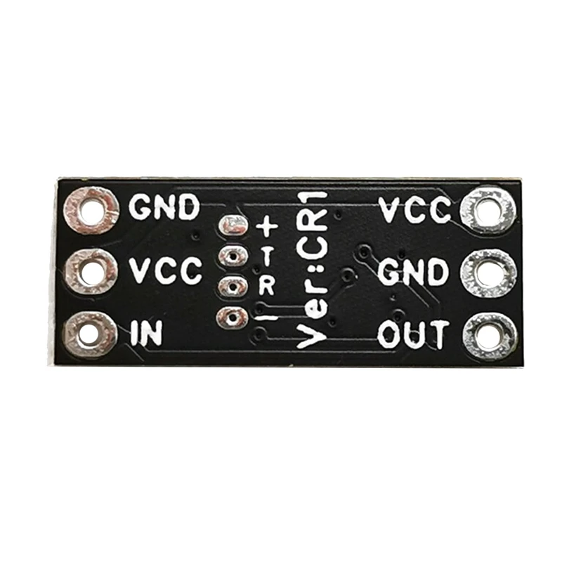 CR1 Module PPM/SBUS To ELRS CRSF Adapter Board Black Adapter Board PCB Adapter Board For AT9S FLYSKY WLFY MC Transmitter