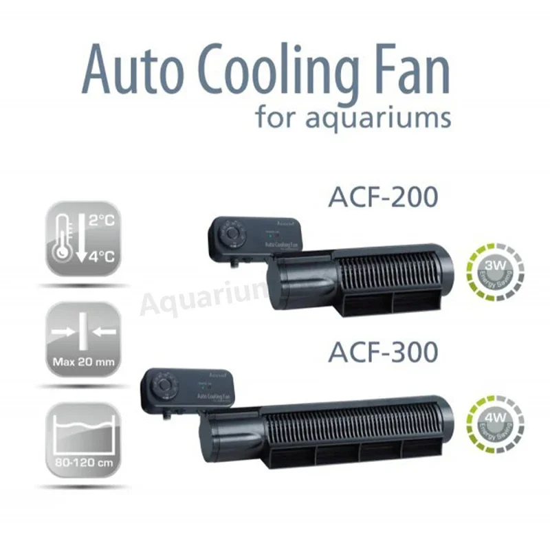 JEBAO adjustable fan fresh water summer fish tank aquarium silent cooling cooling fan automatic constant temperature ACF200 300