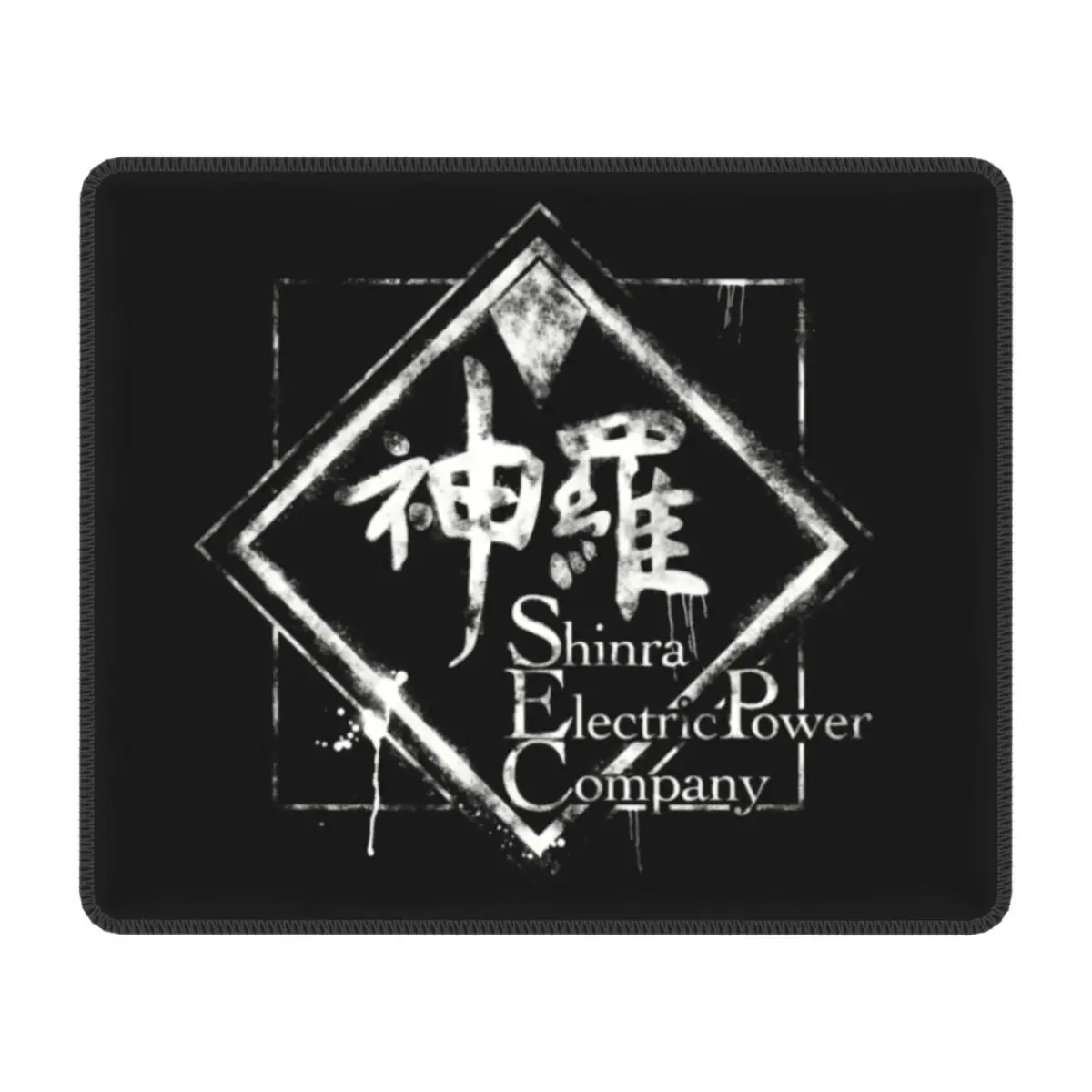 Final Fantasy Mouse Pad Custom Non-Slip Rubber Base Gaming Mousepad Accessories Shinra Electric Power Company Office PC Desk Mat