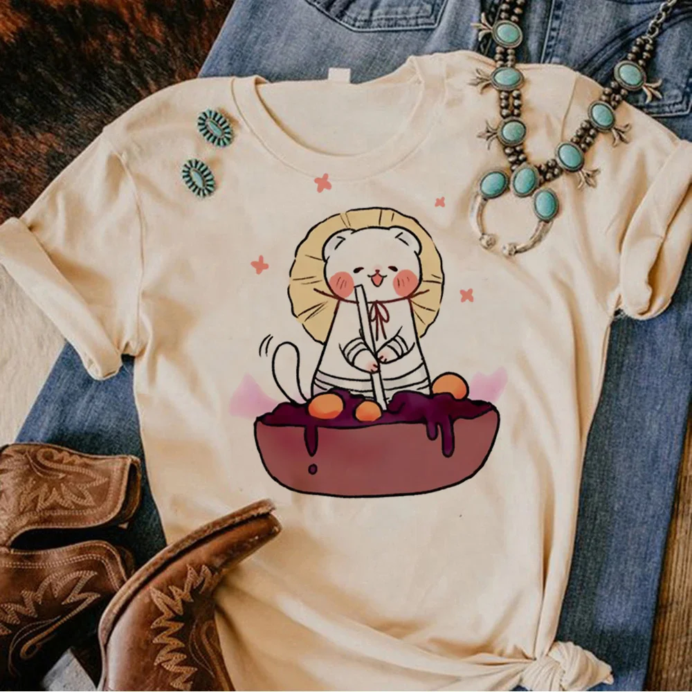 Tian Guan Ci Fu Tgcf t shirt women manga summer comic top female anime clothing