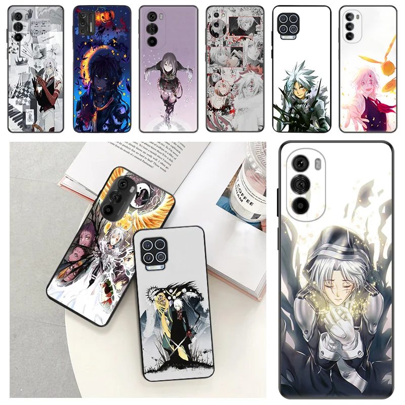 Phone Case For Motorola G71 G73 G72 G53 G52 G32 G22 G60 G51 G50 G31 G30 G9 Power D. GRAY-MAN Anime Black Soft Protective Cover