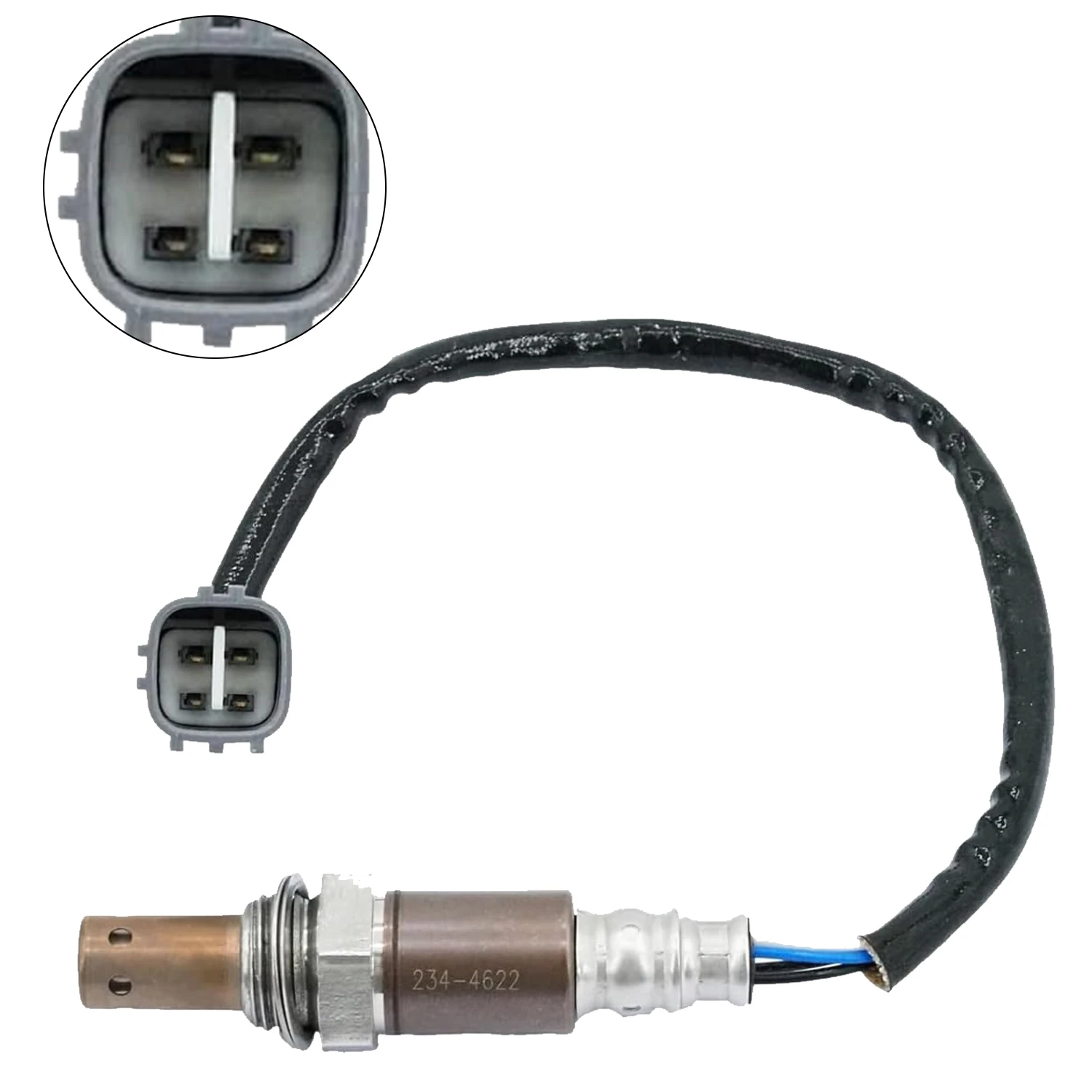 

234-4622 O2 Sensor for Toyota Honda Nissan, OE Replacement, Fix P0130/P2195, Stainless Steel M18x1.5, Quick Install