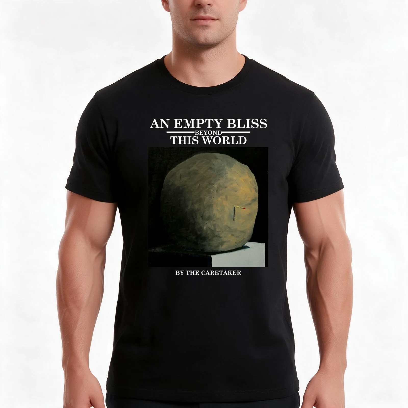 An empty bliss beyond this World Oil Painting by Ivan Seal T-Shirt Summer Casual Cotton Tee Oversized Streetwear Tops