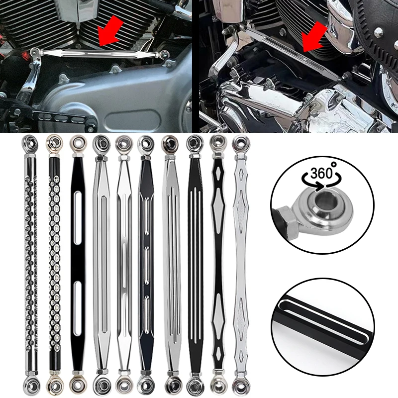 

320mm Gear Lever Shift Linkage Shifter For Harley Touring Road King Electra Street Glide Softail Fatboy Motorcycle Accessories