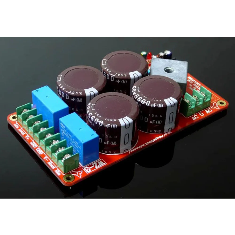 

WZ-3 Original Design Amplifier Power Supply Rectifier Filter + upc1237 Speaker Protection Circuit All-in-One Board