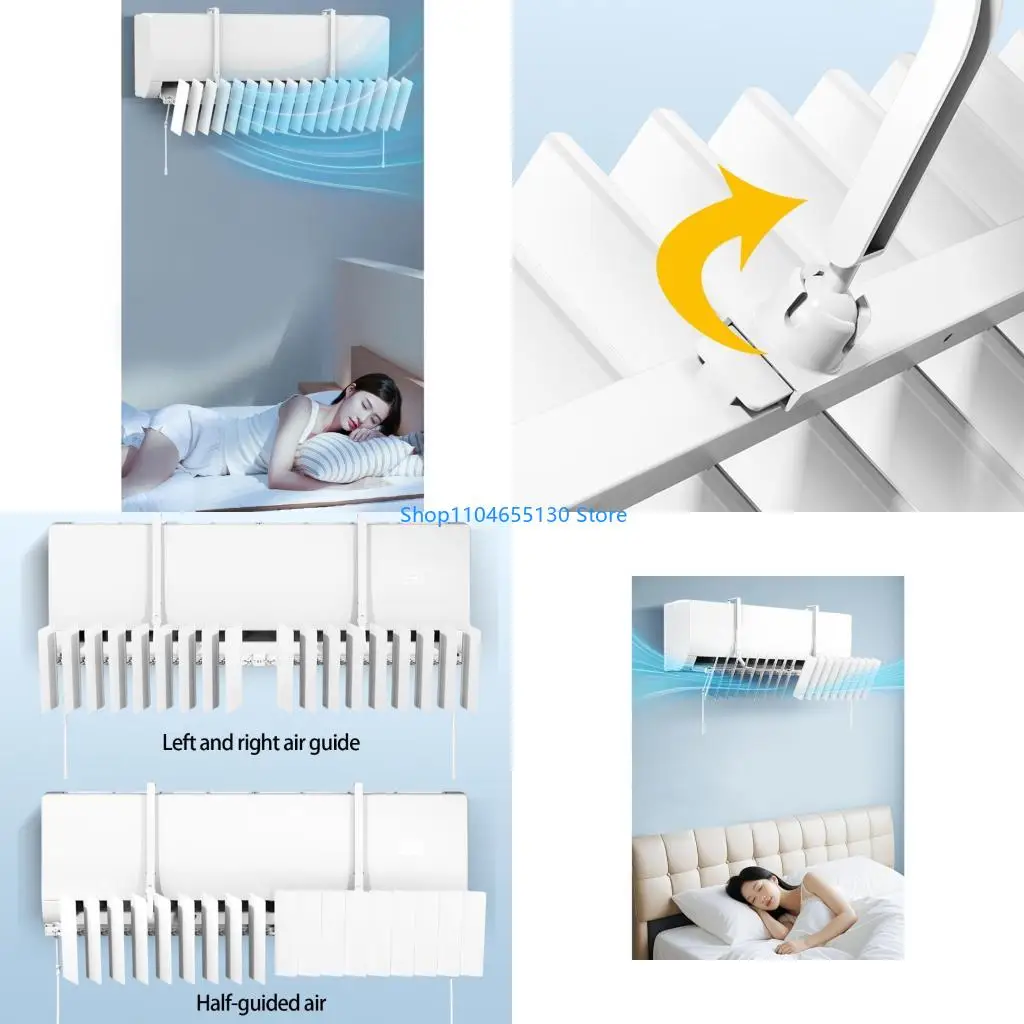 

Wall Mount Air Conditioner Deflector Room Air Conditioner Baffle Adjustable