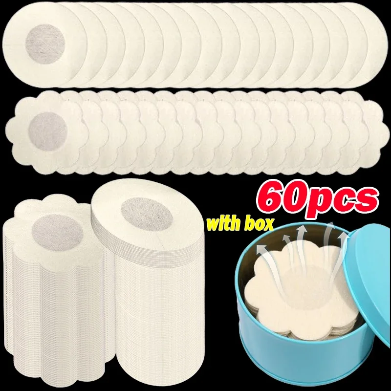 10/60pcs Nipple Cover Sticker Disposable Pasties Piece Breast Petal Self-adhesive Invisible Chest Bra Padding Patch Intimates