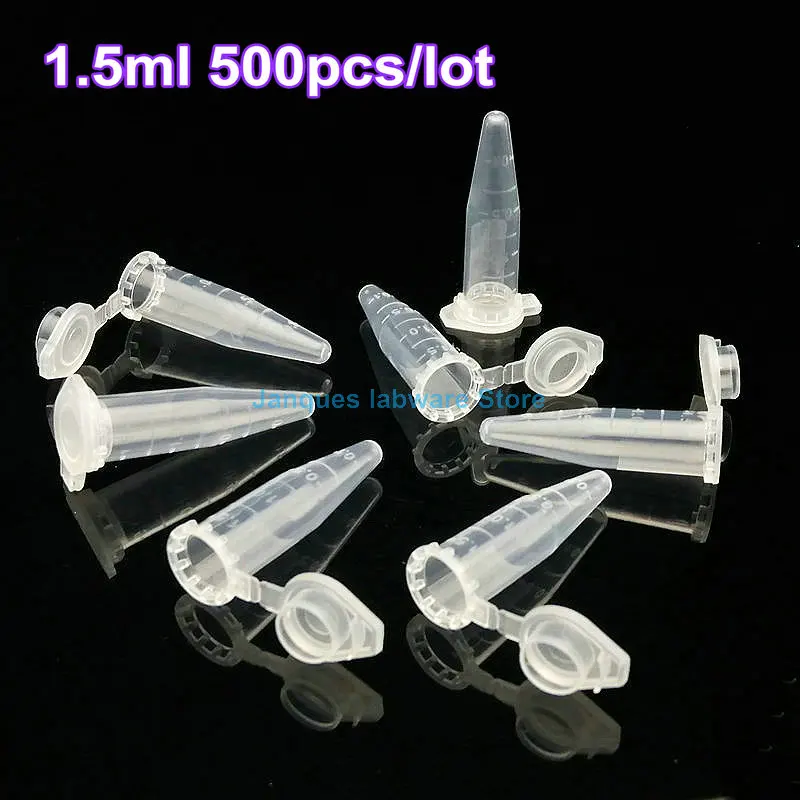 Laboratory 0.1/0.2/0.5/1.5/2/5/7ml Plastic Centrifuge Tube EP test tube PCR tube Sample Repackaging small bottle