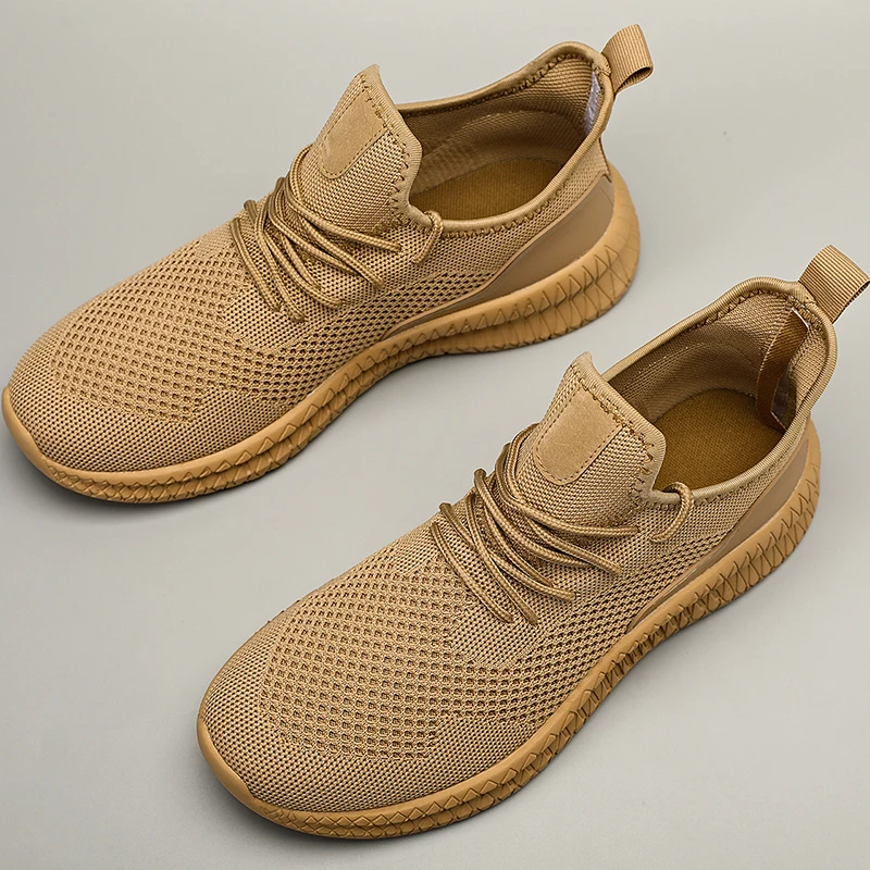 Zapatos Deportivos para Hombre Ligeros y Transpirables de Malla Plana - imagen 5