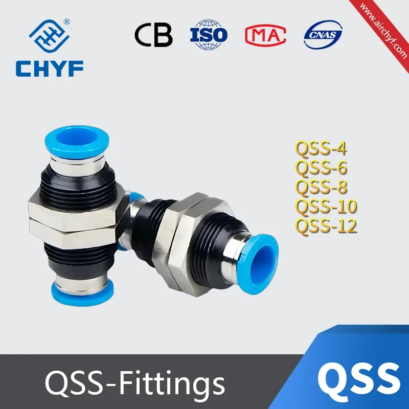 Conector pneumático de encaixe Festo original QSS-4 QSS-6 QSS-8 QSS-10 QSS-12