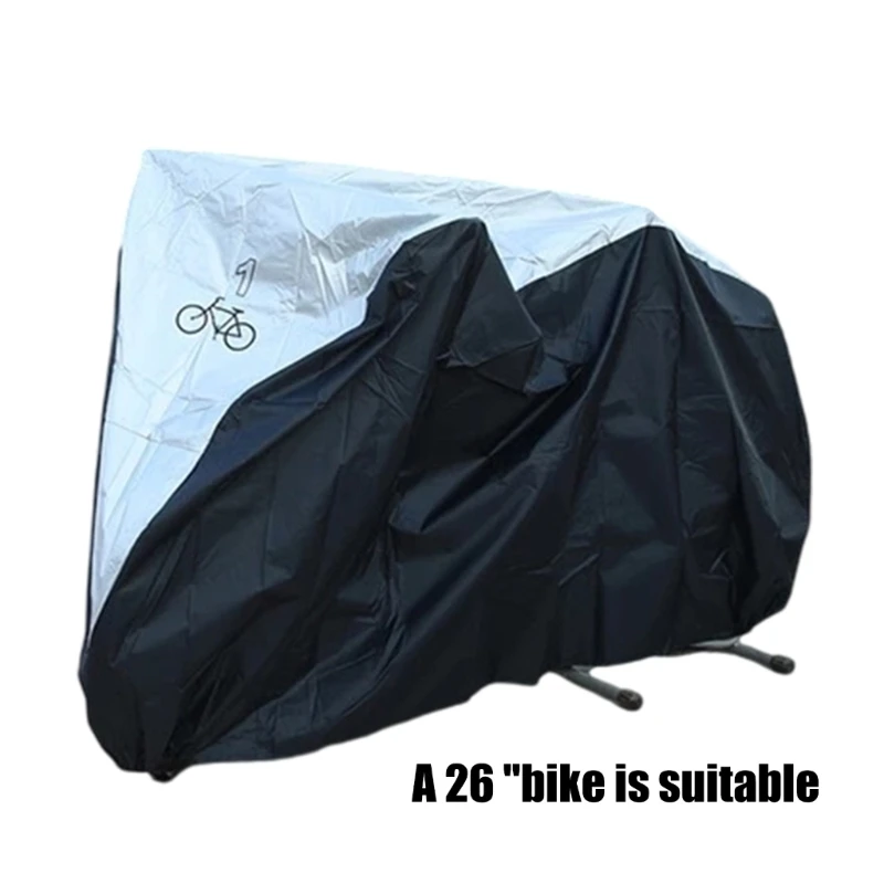 Mountain Bicycles Cover for 1, 2 Bikes, Outdoor Watertight Bikes Cover Bicycles Protections Cover for Electric Bicycles