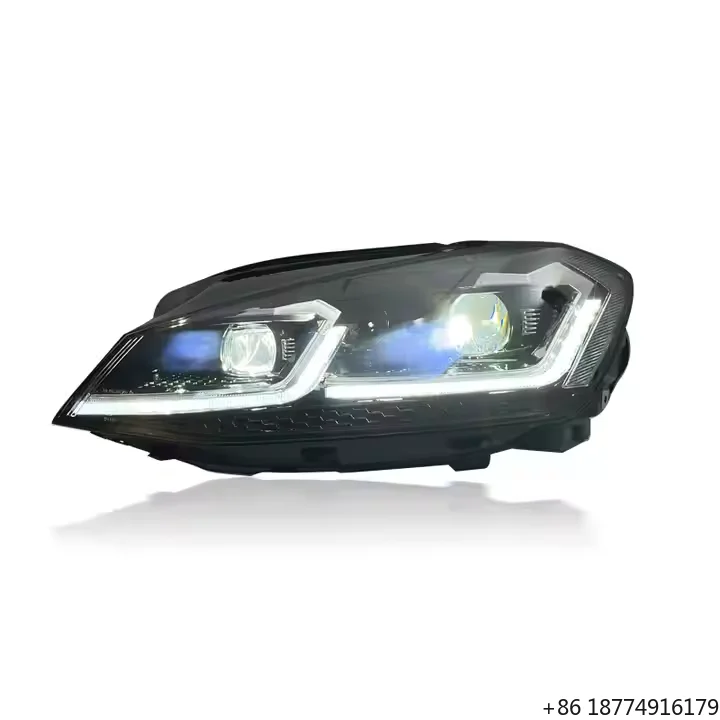 

Hot Selling Car Headlights for Golf7 Mk7 Headlights Assembly 2013-2017 Mk7 New Upgrade Car Lighting System