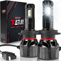 Katur 2x H4 H7 H8 H11 9005 9006 H9 HB3 HB4 HIR2 9012 LED Headlight Canbus 40000Lm LED Lamp Bulb Auto Headlamp 6000K Car Light