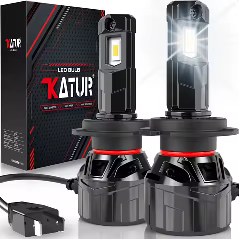 Katur 2x H4 H7 H8 H11 9005 9006 H9 HB3 HB4 HIR2 9012 LED Headlight Canbus 40000Lm LED Lamp Bulb Auto Headlamp 6000K Car Light